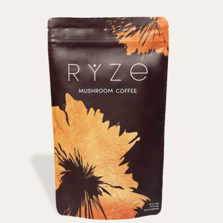 RYZE Mushroom Coffee, Organic Bags Of 30 Servings